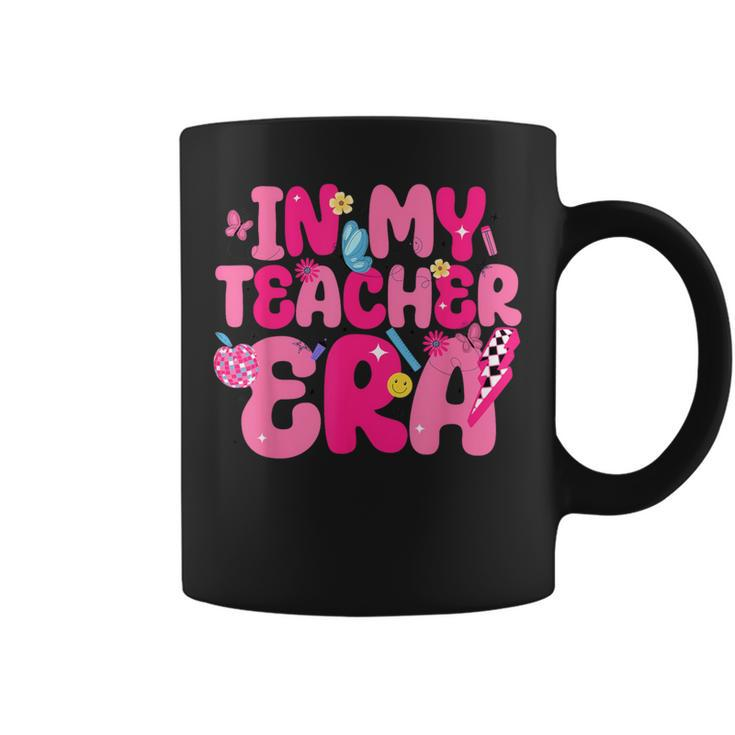 In My Teacher Era First Day Of School Back To School Retro Coffee Mug