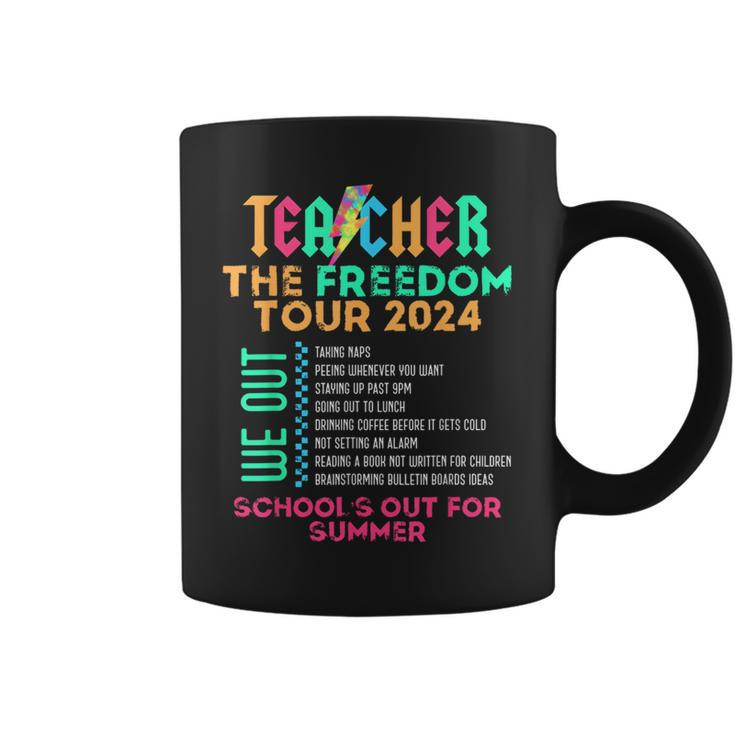 Teacher The Freedom Tour School's Out For Summer Last Day Coffee Mug