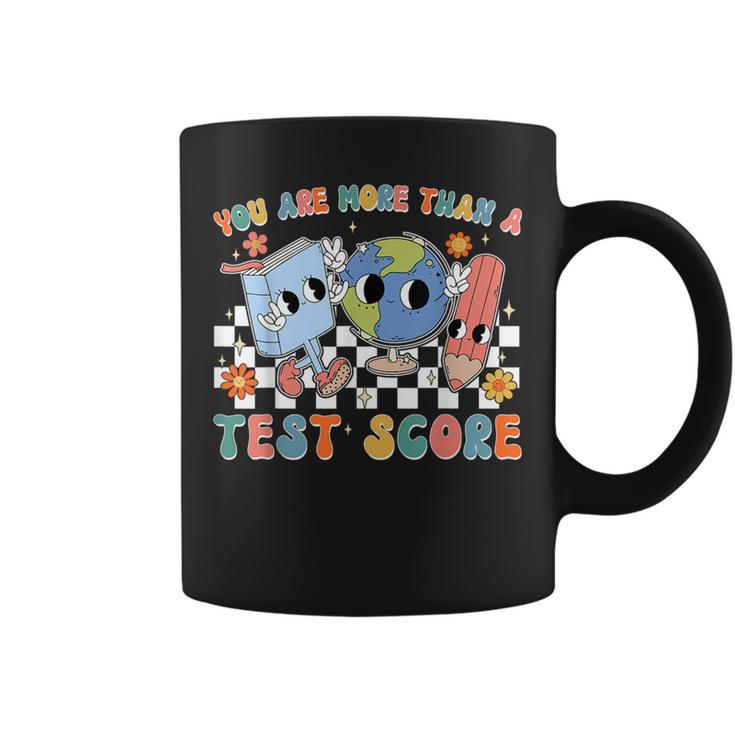 Teacher School Testing Day You Are More Than A Test Score Coffee Mug