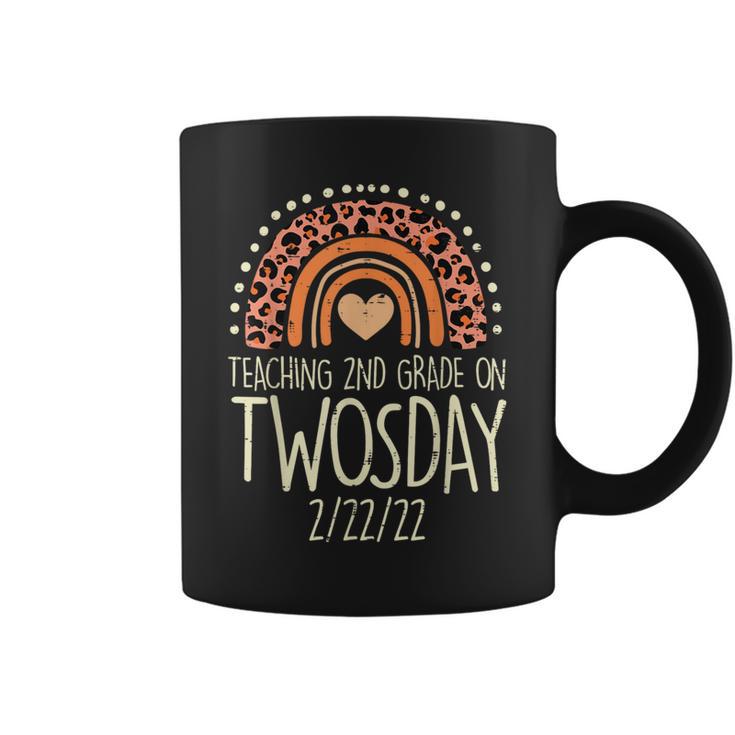 Teaching 2Nd Grade On Twosday 22222 Twos Day 2022 Teacher Coffee Mug