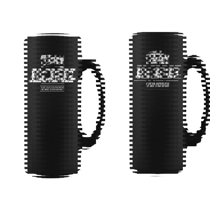 Team Alcaraz Proud Family Surname Last Name Coffee Mug