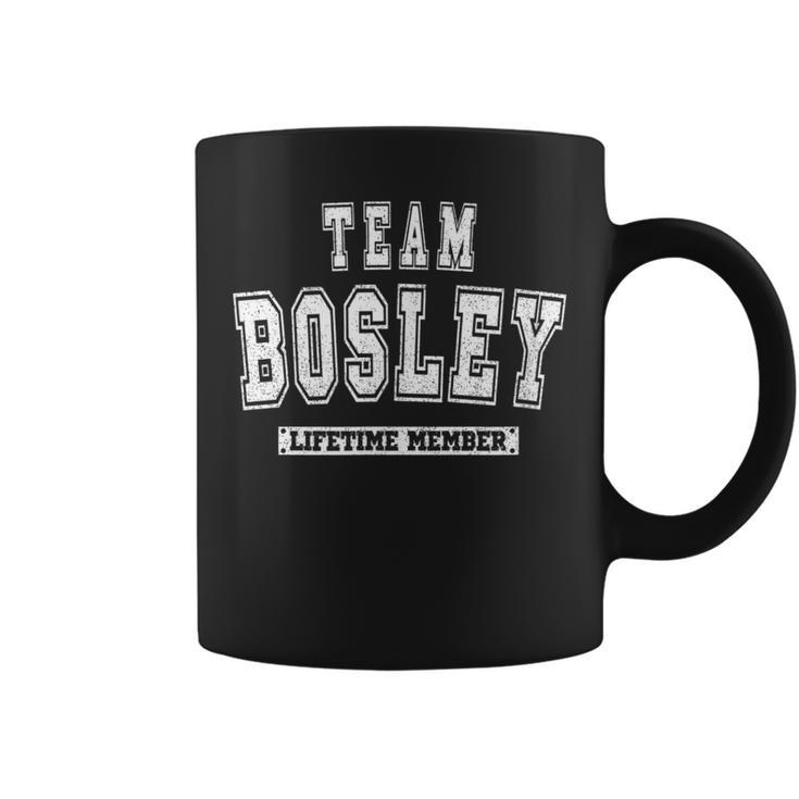 Team Bosley Lifetime Member Family Last Name Coffee Mug