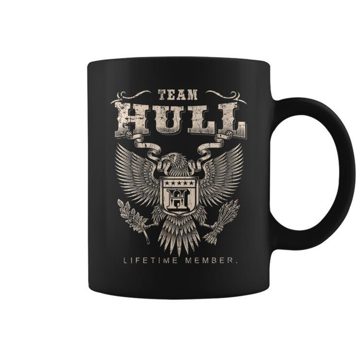 Team Hull Family Name Lifetime Member Coffee Mug
