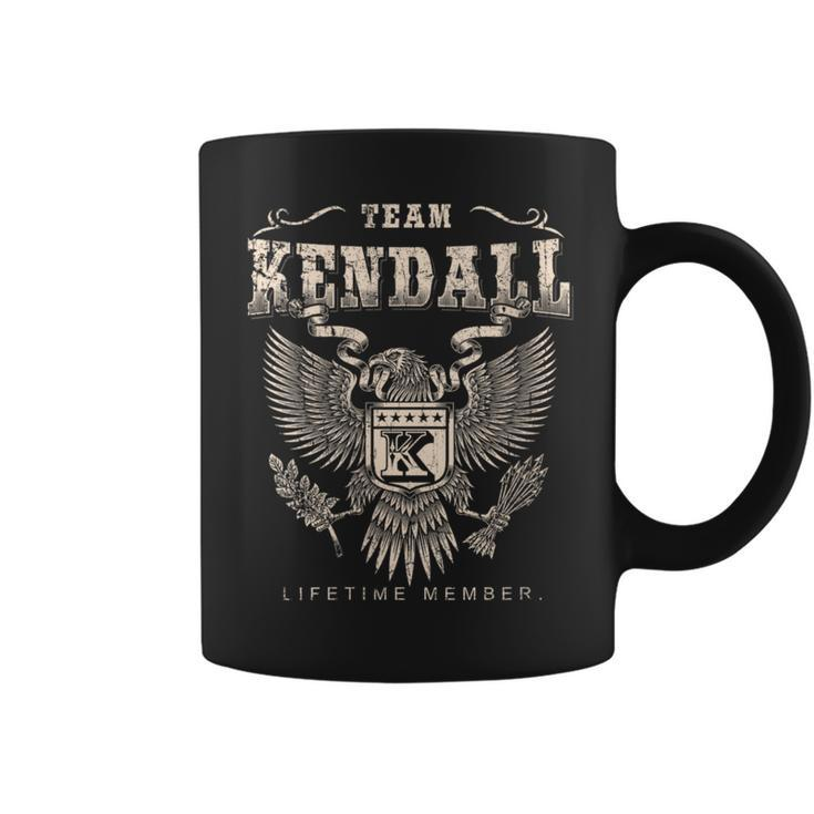 Team Kendall Family Name Lifetime Member Coffee Mug