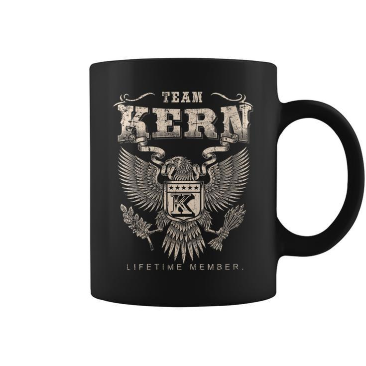 Team Kern Family Name Lifetime Member Coffee Mug