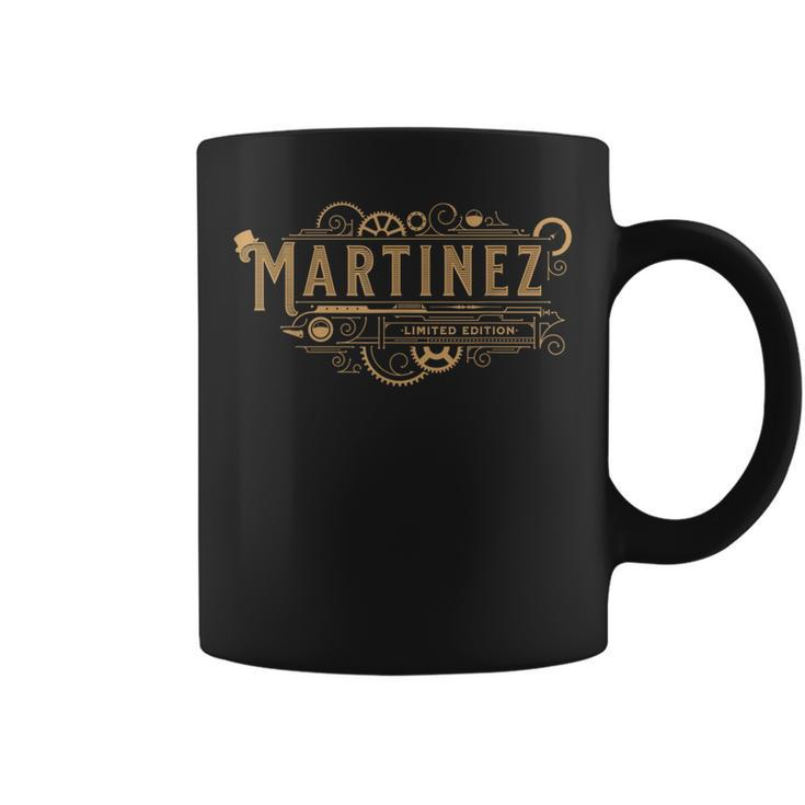 Team Martinez Proud Family Last Name Vintage Coffee Mug
