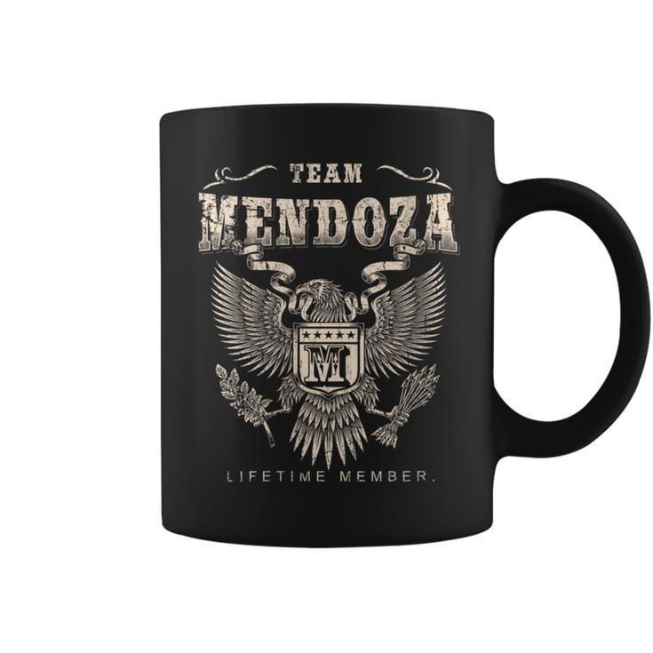 Team Mendoza Family Name Lifetime Member Coffee Mug