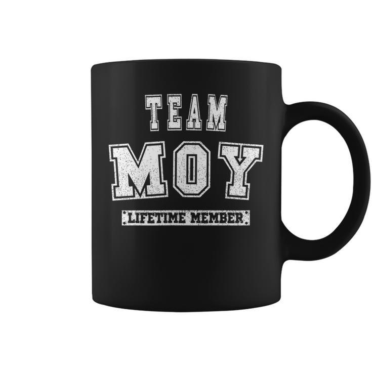 Team Moy Lifetime Member Family Last Name Coffee Mug
