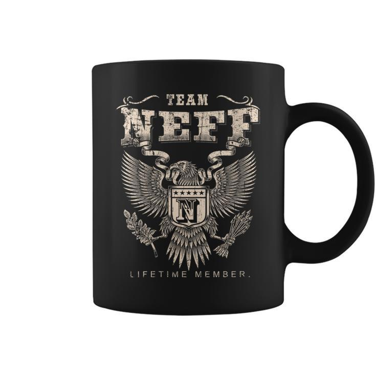 Team Neff Family Name Lifetime Member Coffee Mug