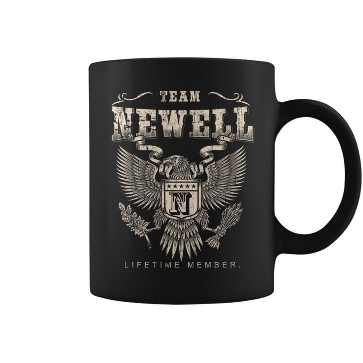 Team Newell Family Name Lifetime Member Coffee Mug