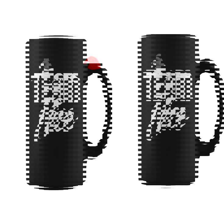 Team Nice Couple Matching Outfit Team Naughty Coffee Mug