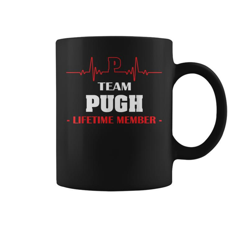 Team Pugh Lifetime Member Family Youth Kid 5Ts Coffee Mug