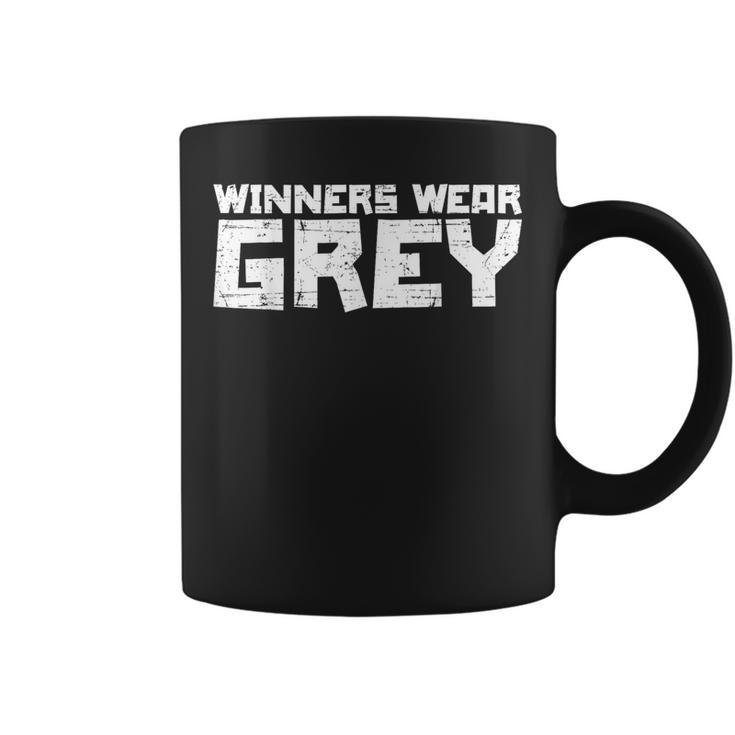 Team Sports Winners Wear Grey Coffee Mug