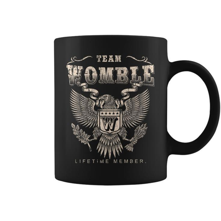 Team Womble Family Name Lifetime Member Coffee Mug