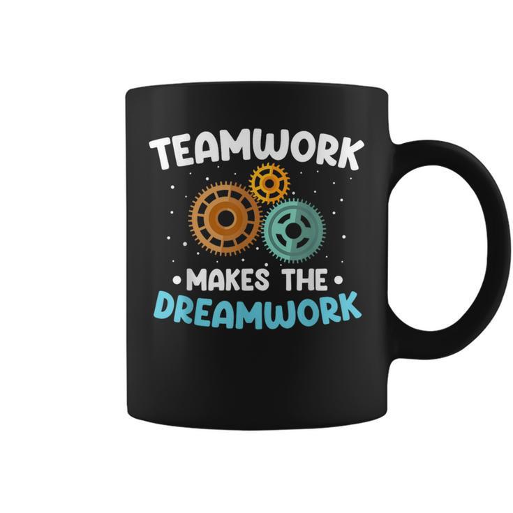 Team Work Makes The Dream Work Teamwork Coffee Mug