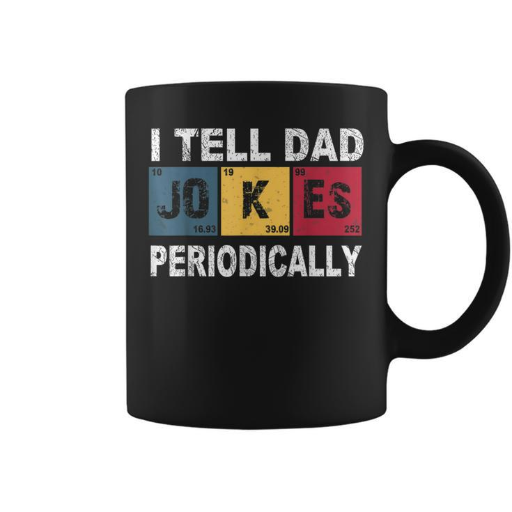 I Tell Dad Jokes Periodically Vintage Coffee Mug