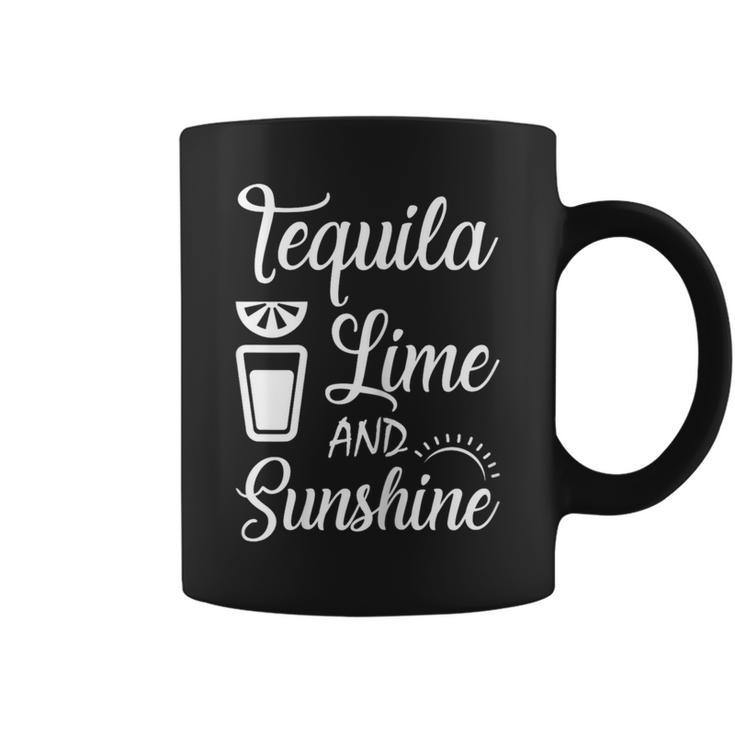 Tequila Lime Sunshine Margarita Vacation Drinking Party Coffee Mug