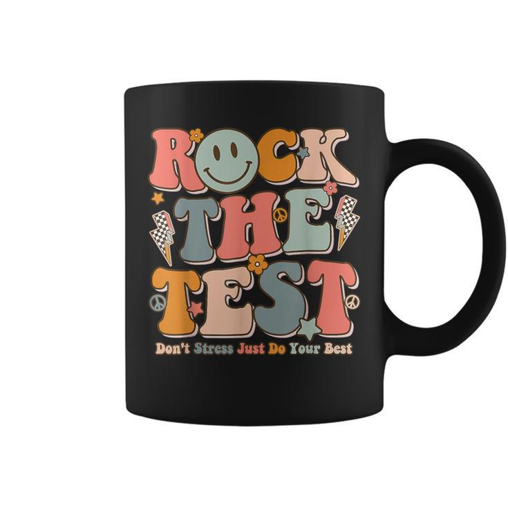 Testing Day Donut Stress Just Do Your Best Cute Coffee Mug