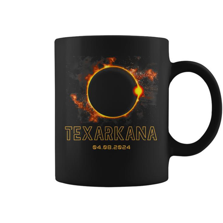 Texarkana Texas Total Solar Eclipse 2024 April 8Th Souvenir Coffee Mug