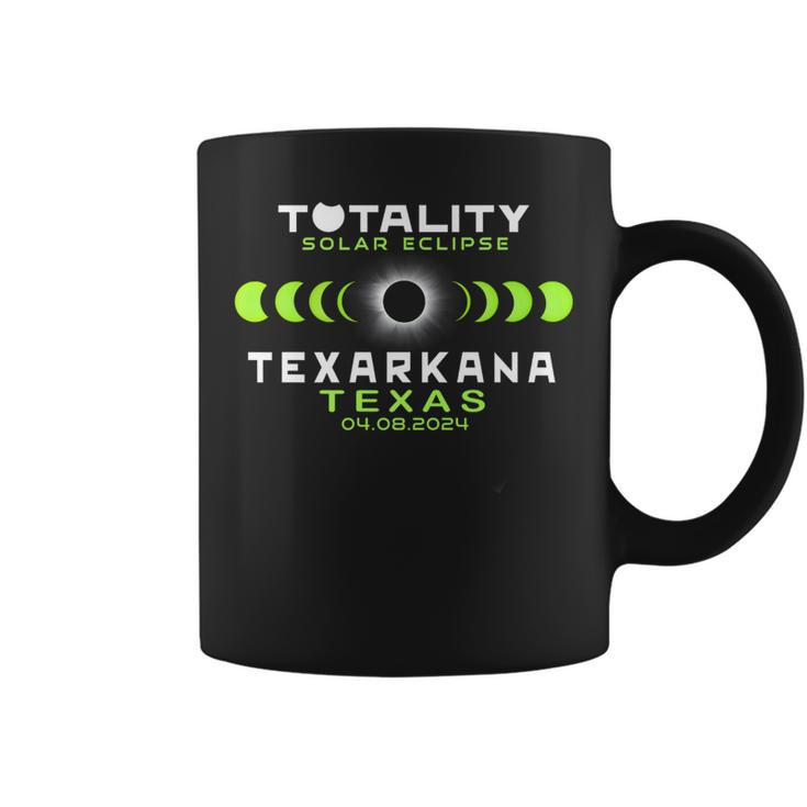 Texarkana Texas Total Solar Eclipse 2024 Coffee Mug