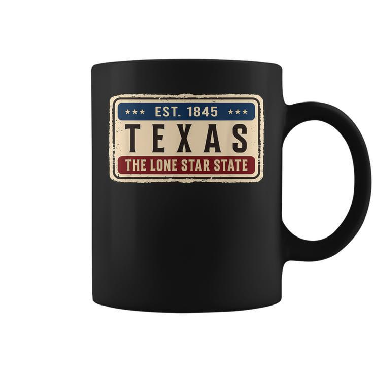 Texas Retro Vintage Classic Coffee Mug