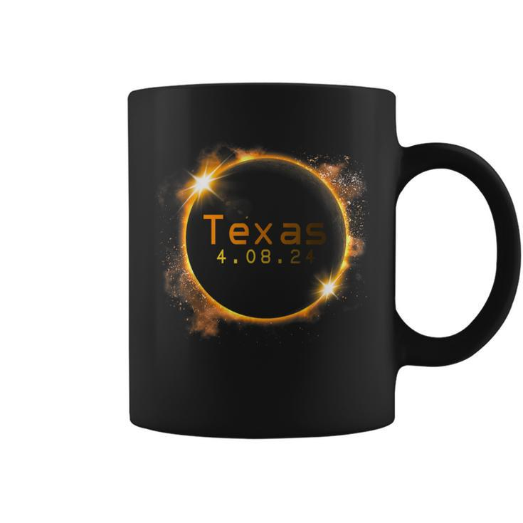 Texas Total Solar Eclipse 2024 Solar Eclipse Coffee Mug