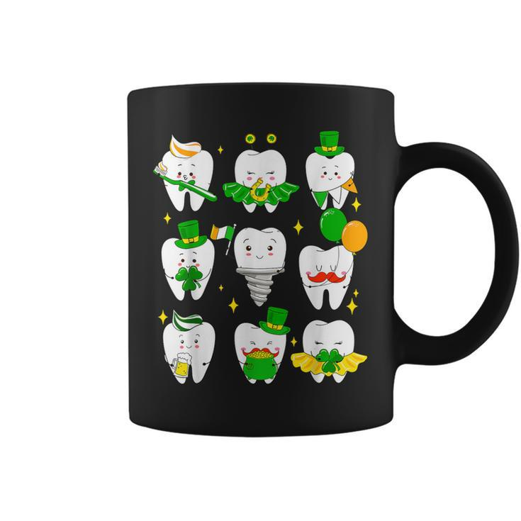 Th St Patrick Dentist Dental Assistant Irish Leprechaun Coffee Mug