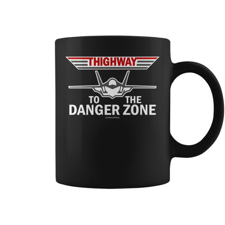Thighway Hightway To The Danger Zone Workout Gym Coffee Mug