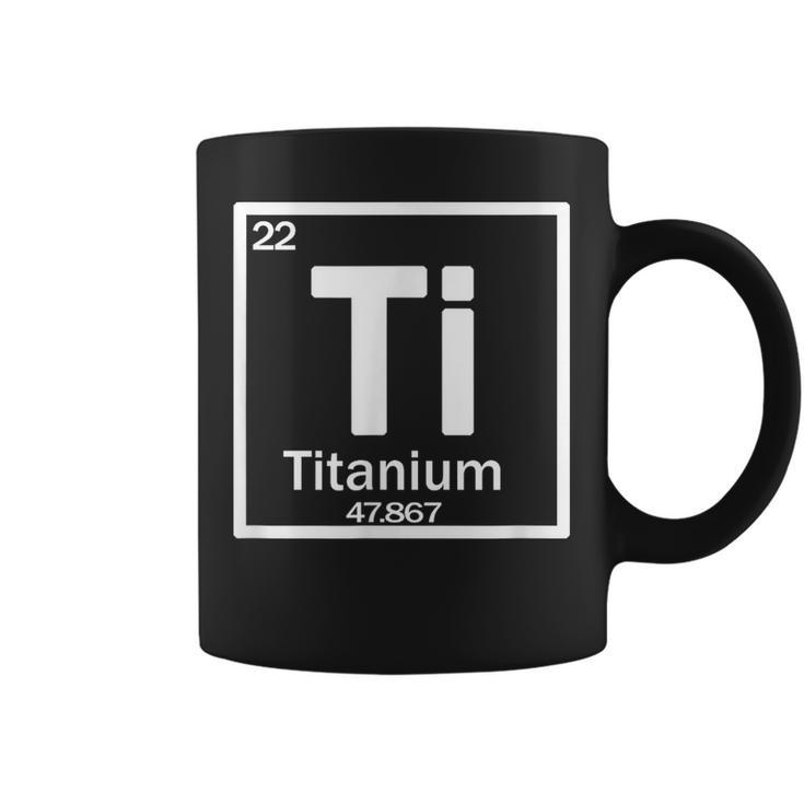 Ti Titanium Chemical Element Coffee Mug