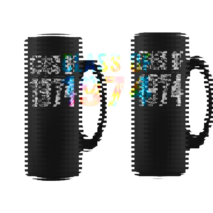 Tie Dye Class Of 1974 74 Reunion High School Graduation 50Th Coffee Mug