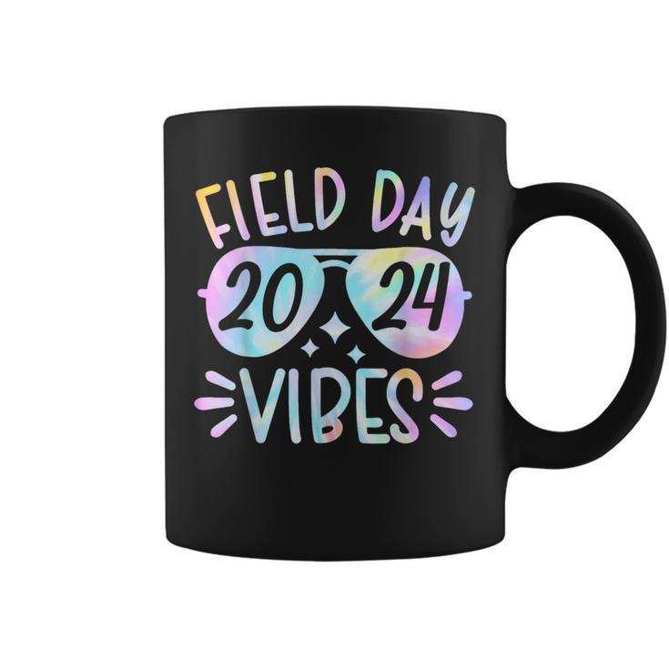 Tie Dye Field Day Vibes For Teacher Kid Field Day 2024 Coffee Mug