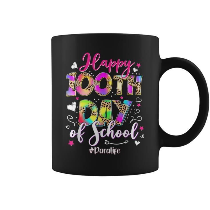 Tie Dye Happy 100Th Day Of School Para Life Coffee Mug