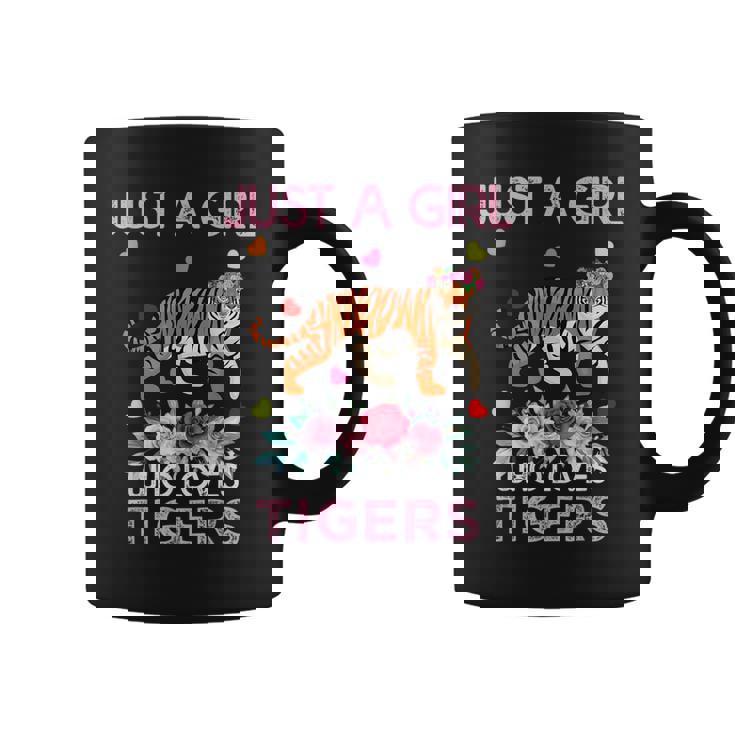 Tiger Animal Lover Just A Girl Who Loves Tigers Coffee Mug