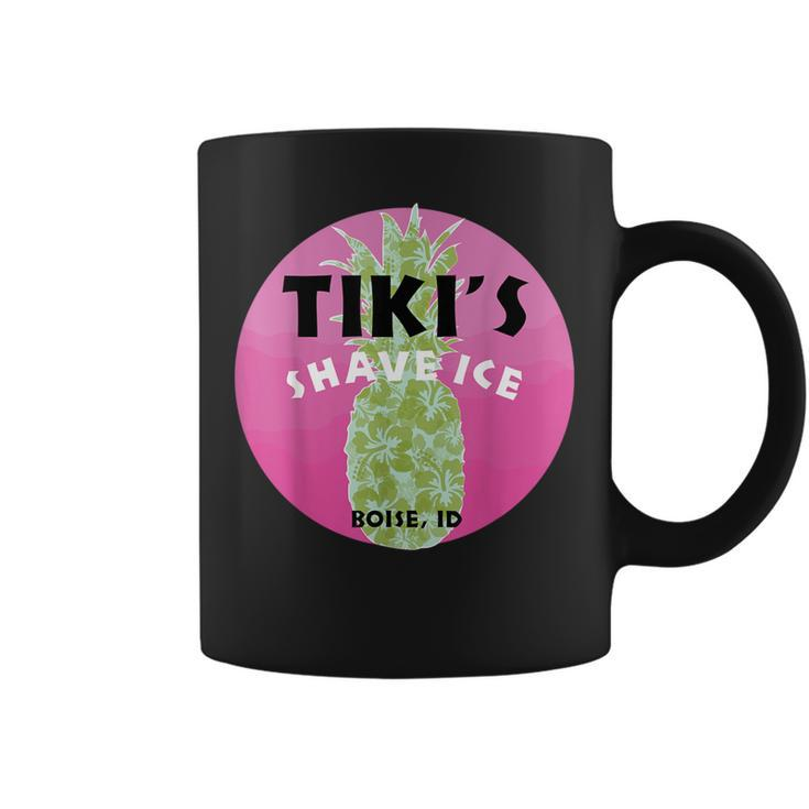 Tiki's Snow Cone Shave Ice Pineapple Summer Coffee Mug