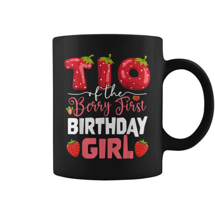 Tio Of The Berry First Birthday Of Girl Strawberry Uncle Coffee Mug