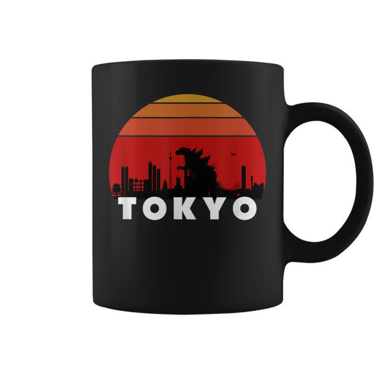 Tokyo Monster Kaiju Attacking Japan Coffee Mug