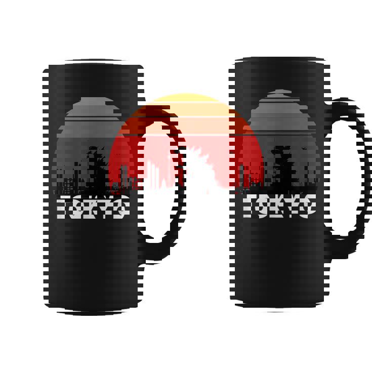 Tokyo Monster Kaiju Attacking Japan Coffee Mug