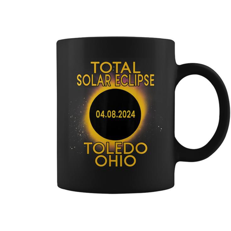 Toledo Ohio Total Solar Eclipse 2024 Coffee Mug