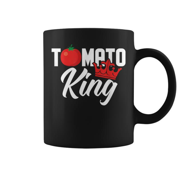 Tomato King Vegan Tomatoes Lover Coffee Mug