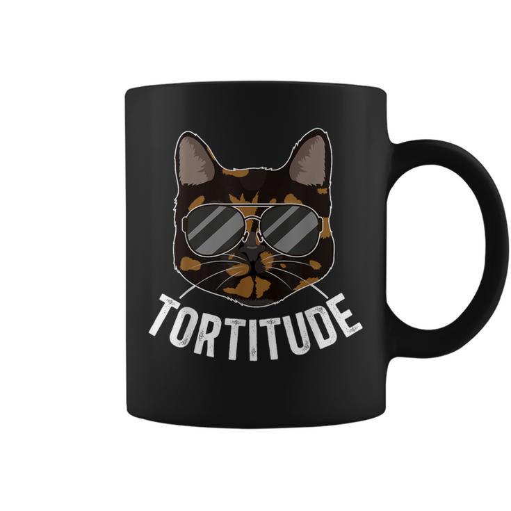 Tortitude Tortie Cat Owner Tortoiseshell Cat Lover Coffee Mug