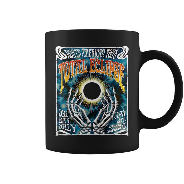Total Eclipse 2024 Retro North American Concert Tour Coffee Mug | Mazezy AU