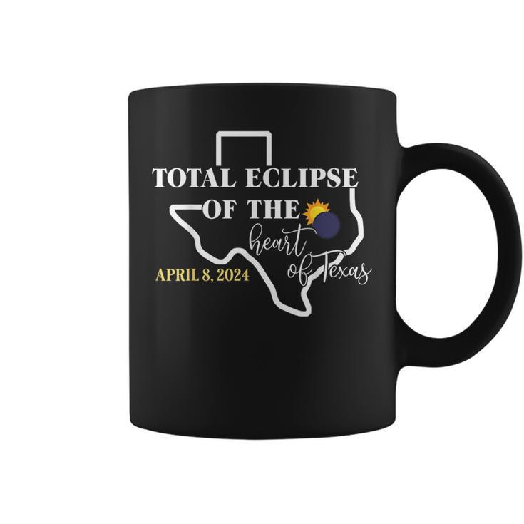 Total Eclipse Of The Heart Of Texas April 2024 Coffee Mug