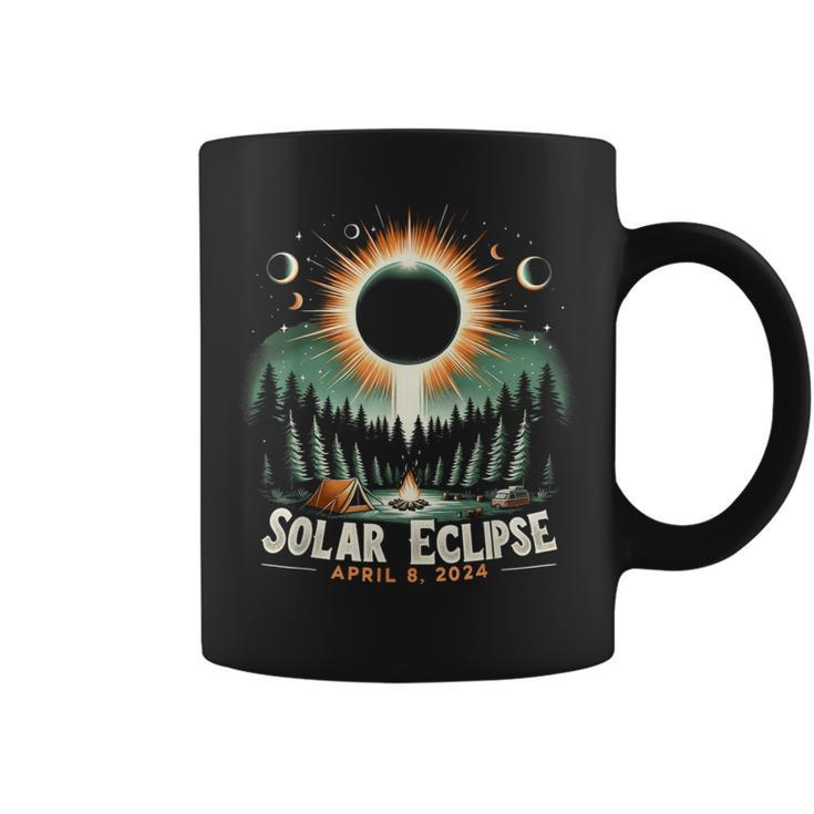 Total Solar Eclipse 04082024 American Solar Eclipse Coffee Mug