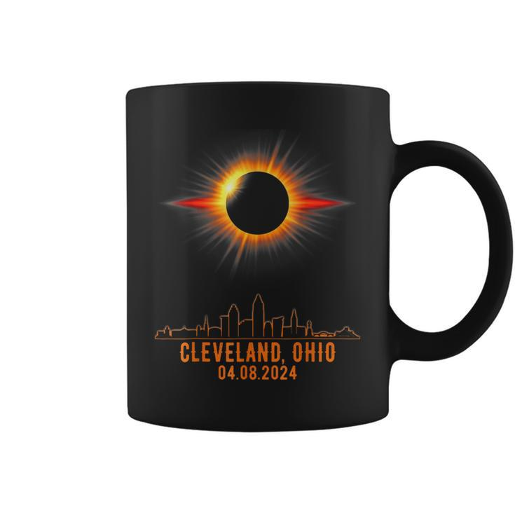 Total Solar Eclipse 04082024 Cleveland Ohio Coffee Mug