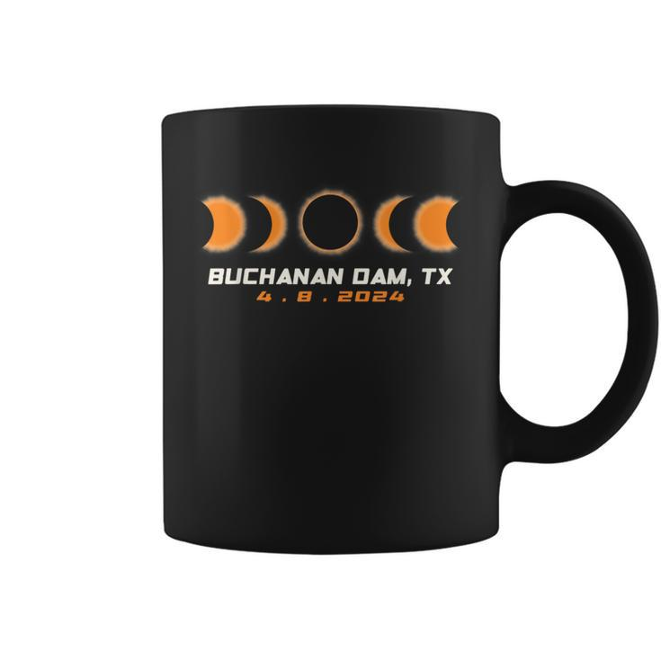 Total Solar Eclipse 2024 Buchanan Dam Texas April 8 2024 Coffee Mug