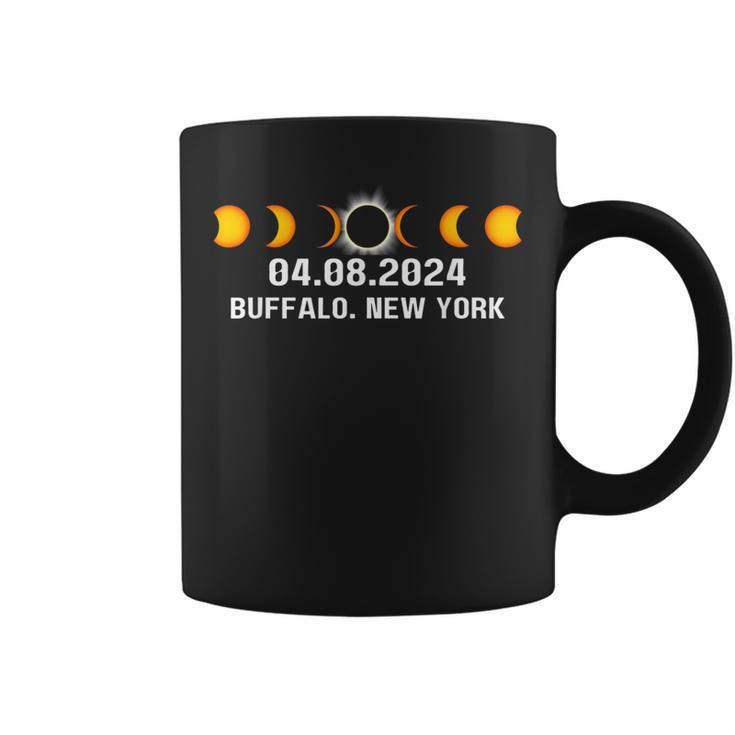 Total Solar Eclipse 2024 Buffalo New York April 8 2024 Coffee Mug