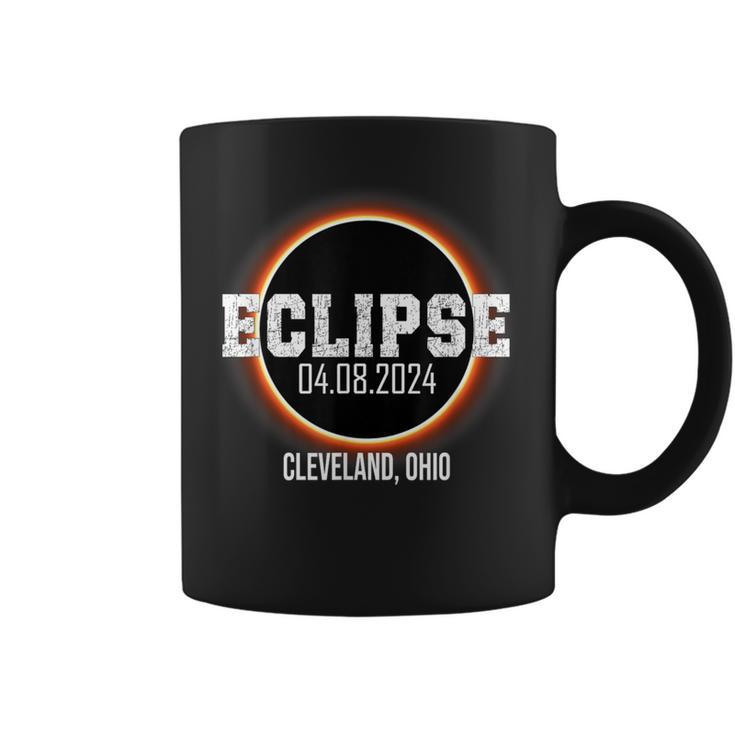 Total Solar Eclipse 2024 Cleveland Ohio Totality April 8 Coffee Mug