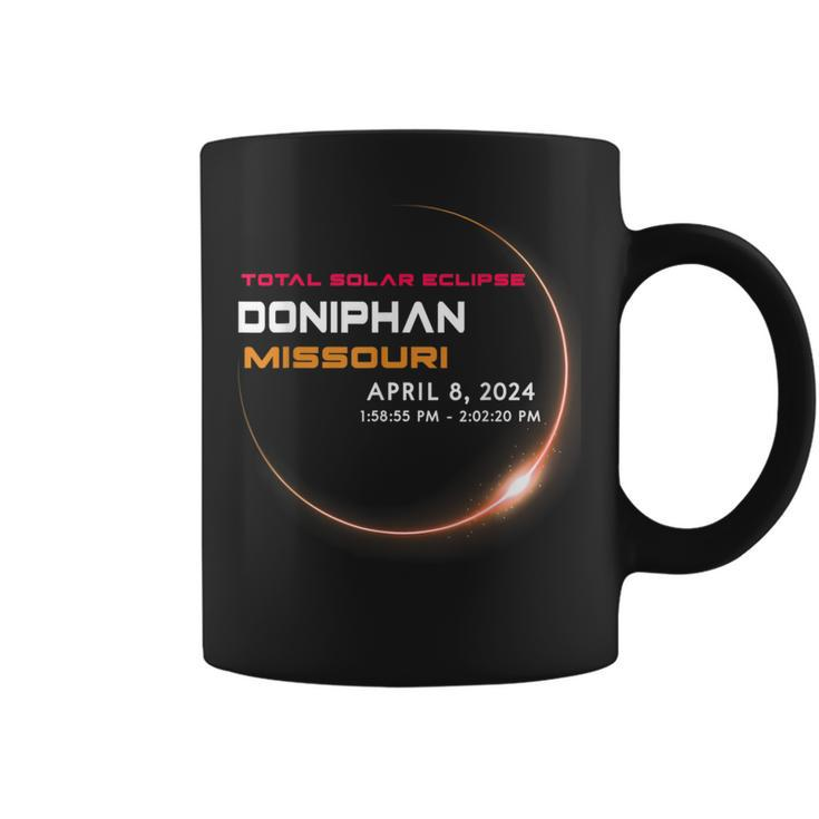 Total Solar Eclipse 2024 In Doniphan Missouri Coffee Mug
