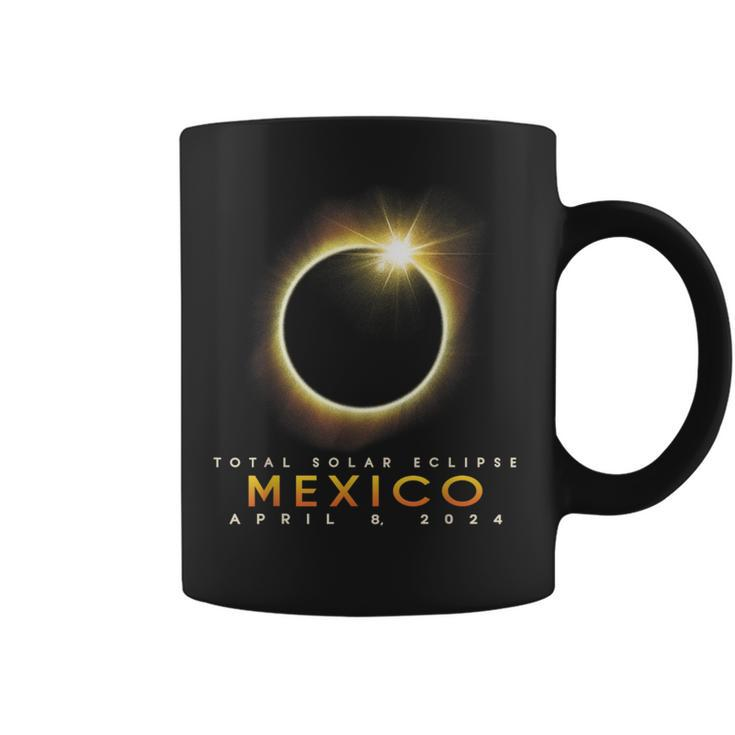 Total Solar Eclipse 2024 Mexico April 8 2024 Moon Cover Coffee Mug