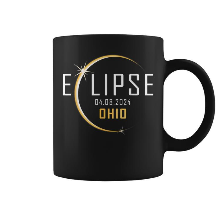 Total Solar Eclipse 2024 Ohio America Spring Totality Coffee Mug